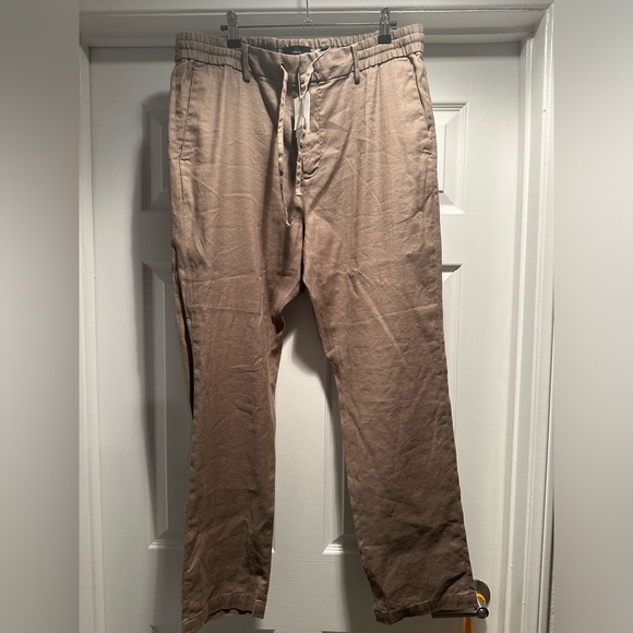VINCE LINEN SLACKS - Picture 2 of 7